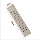 Tooltos Jewelry Tool 0.55 - 3.00mm Rectangle Shape Tungsten Carbide Drawplates