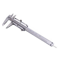 Tooltos Jewelry Tool 100mm Professional Stainless Steel Hardened Chromeplated Metric Vernier Caliper