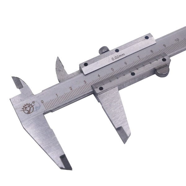 Tooltos Jewelry Tool 100mm Professional Stainless Steel Hardened Chromeplated Metric Vernier Caliper