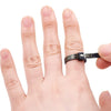 Tooltos Jewelry Tool 10Pcs US&UK Size Plastic Finger Gauge Tool