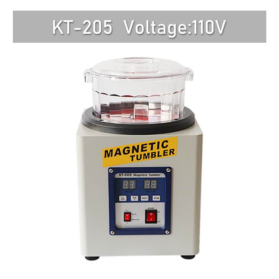 Tooltos Jewelry Tool 110V KT205 Magnetic Tumbler Polishing Machine