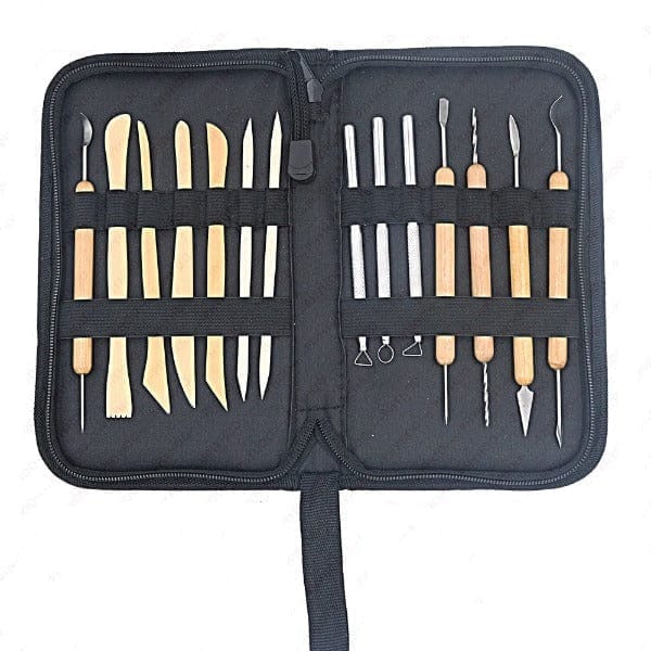 Tooltos Jewelry Tool 14 Piece Clay Carving Set Pottery Art Sculpting Tools