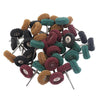 Tooltos Jewelry Tool 2.35 mm 40 Pcs Abrasive Buffs Polishing Buffing Wheel Set