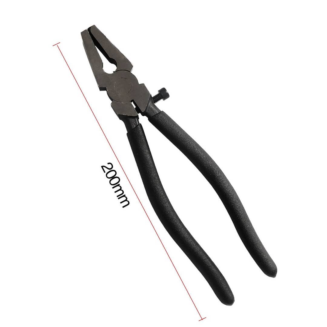 Tooltos Jewelry Tool 200mm Flat Nose Wire Drawing Pliers