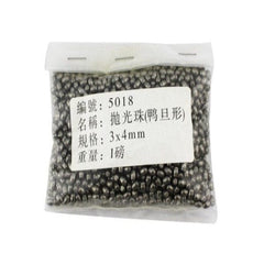 Tooltos Jewelry Tool 3*4mm Duck egg shape 1-5 mm Stainless Steel Polishing Beads