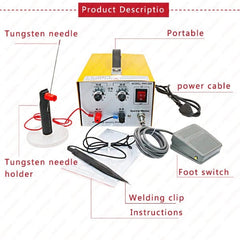 TokTos Jewelry Tool 30A Pulse Sparkle Gold Silver Platinum Jewelry Spot Welding Machine