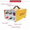 Tooltos Jewelry Tool 30A Pulse Sparkle Gold Silver Platinum Jewelry Spot Welding Machine