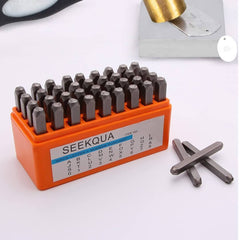 Tooltos Jewelry Tool 36pcs Steel Number &  Letter Stamping kit