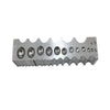 Tooltos Jewelry Tool 4 Sided Multipurpose Steel Dapping Block