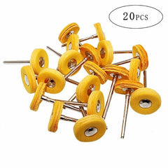 Tooltos Jewelry Tool 40Pcs Muslin Polishing Buffing Wheel Set