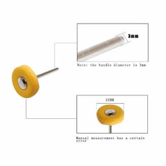 Tooltos Jewelry Tool 40Pcs Muslin Polishing Buffing Wheel Set