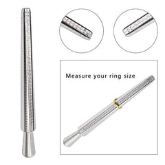 Tooltos Jewelry Tool 4PCS Ring Mandrel Sizer Tool