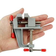 Tooltos Jewelry Tool Aluminum Mini Table Clamp Small Bench Vice