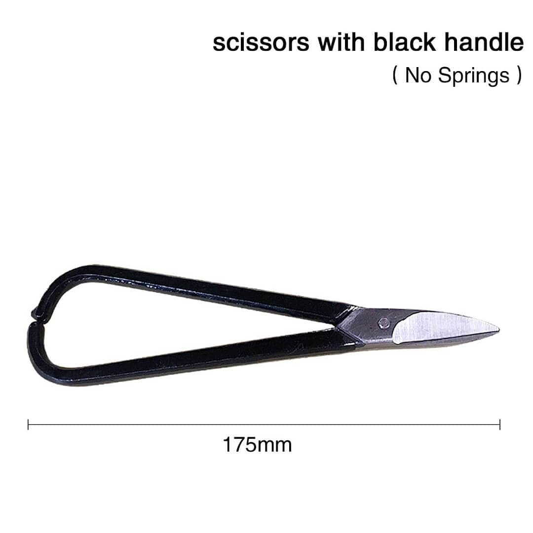 Tooltos Jewelry Tool Black-no springs Straight Head Jewelry Scissors