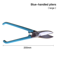 Tooltos Jewelry Tool Blue-handled large Straight Head Jewelry Scissors