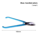 TokTos Jewelry Tool Blue-handled small Straight Head Jewelry Scissors