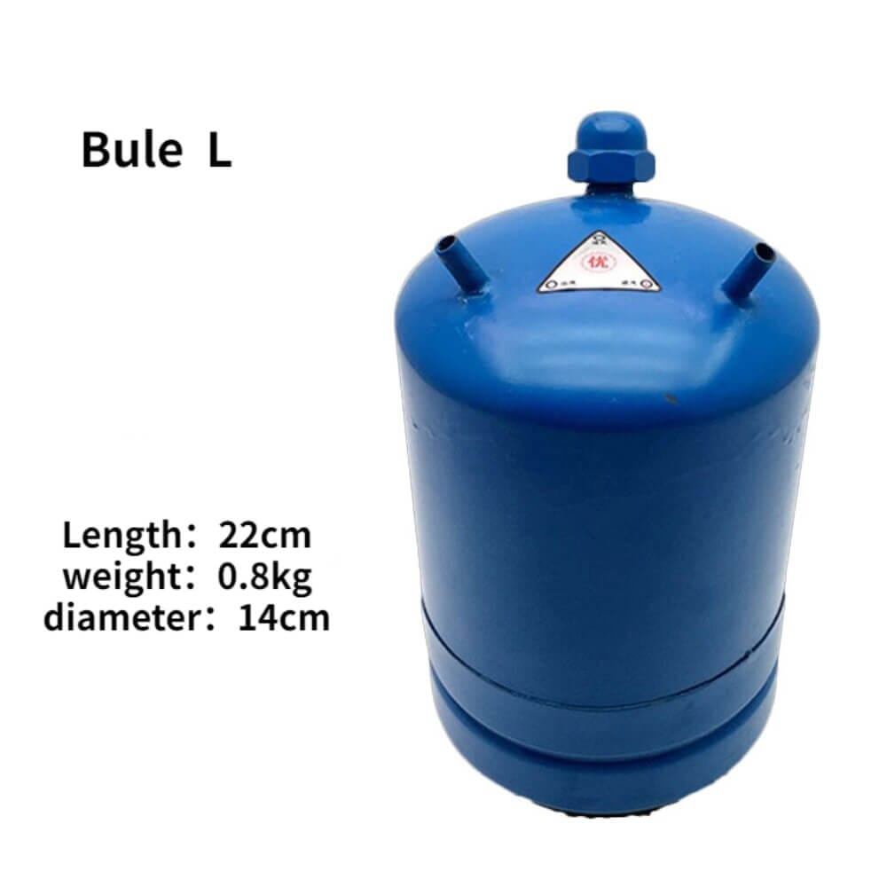 Tooltos Jewelry Tool Blue L Welding Oil Pot Explosion-Proof Gas Valve Oil Tank