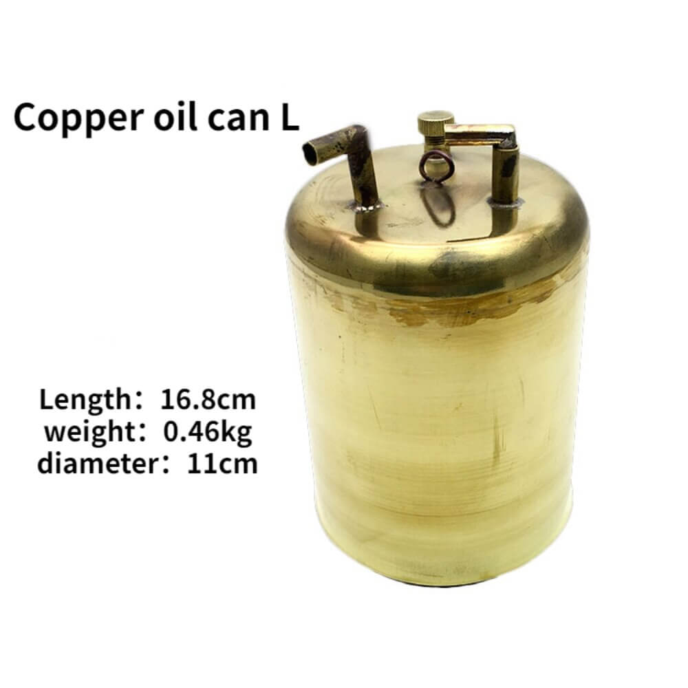 Tooltos Jewelry Tool Copper L Welding Oil Pot Explosion-Proof Gas Valve Oil Tank