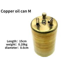 TokTos Jewelry Tool Copper M Welding Oil Pot Explosion-Proof Gas Valve Oil Tank