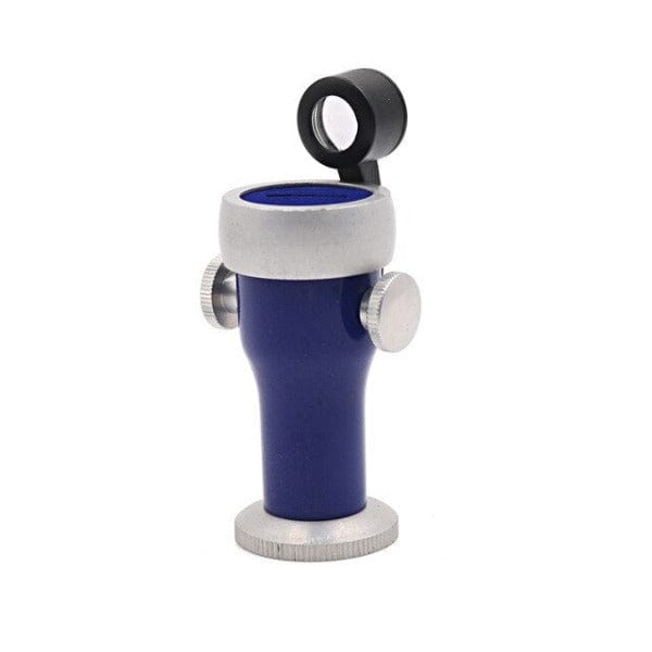 Tooltos Jewelry Tool Cup Type-Dark Blue Diamond Waist Prism Magnifier