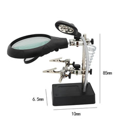 Tooltos Jewelry Tool Desktop LED Light Welding Magnifier