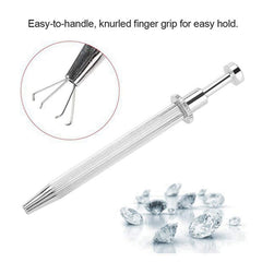 Tooltos Jewelry Tool Diamond Gemstone 4-Claw Pick Up Tool