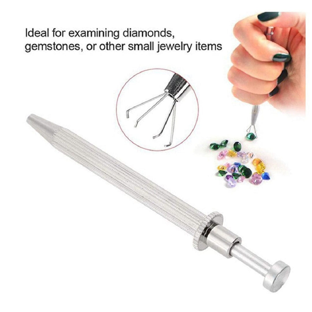 Tooltos Jewelry Tool Diamond Gemstone 4-Claw Pick Up Tool