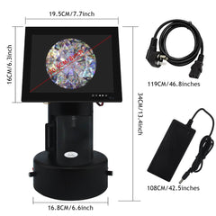 Tooltos Jewelry Tool Digital Microscope Jewelry Diamond Color Viewer