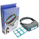 Tooltos Jewelry Tool Double Lens Head-mounted Head Wearing Magnifying