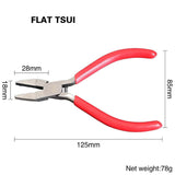 Tooltos Jewelry Tool FLAT TSUI A Red Handle Multifunctional Pliers