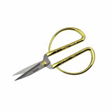 Tooltos Jewelry Tool Gold Handle Stainless Steel Sewing Scissors