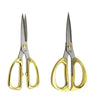 Tooltos Jewelry Tool Gold Handle Stainless Steel Sewing Scissors