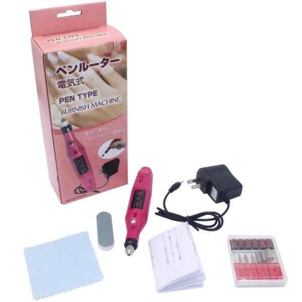 Tooltos Jewelry Tool Manicure Pedicure Set Variable Speed Electric Nail Art Pen Kit