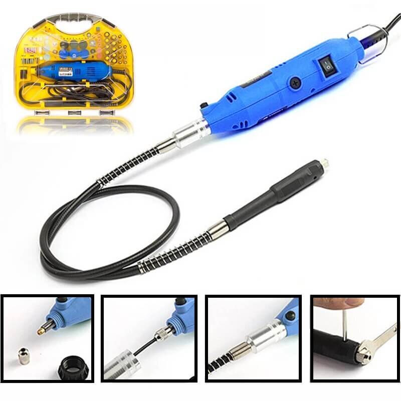 Tooltos Jewelry Tool Miniature Electric Grinding Tools Set Polishing Cutting Drilling Machine