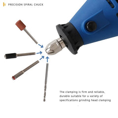 Tooltos Jewelry Tool Miniature Electric Grinding Tools Set Polishing Cutting Drilling Machine