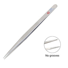 Tooltos Jewelry Tool No grooves Anti-Slip Pointed With Lock Groove Diamond Tweezers