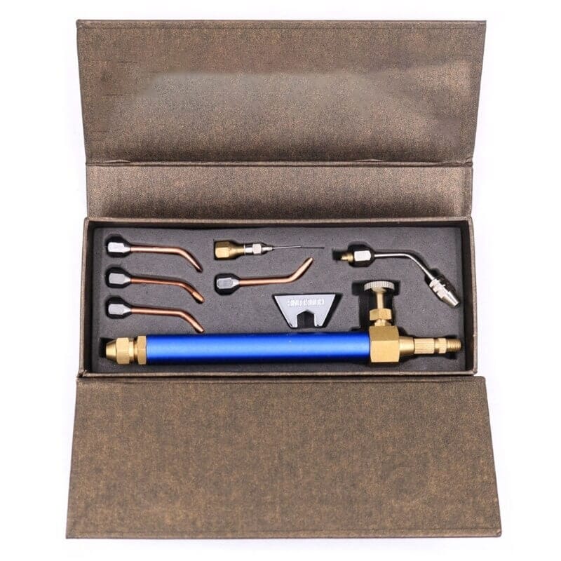 Tooltos Jewelry Tool Oxygen Gas Welding Torch Tool Kit