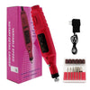 Tooltos Jewelry Tool Pink Pen Type Handheld Electric Grinder Kit