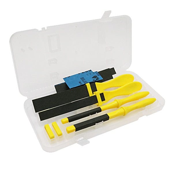 Tooltos Jewelry Tool Polishing Sandpaper Kit Sanding Tool with Sand Paper Plastic Stick