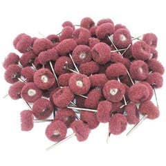 Tooltos Jewelry Tool Red  Fiber / 2.35 MM 100Pcs Polishing Wheel Fiber & Cotton & Wool Buffing Wheel