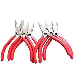 Tooltos Jewelry Tool Red Handle Multifunctional Pliers