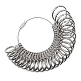 Tooltos Jewelry Tool Ring Measurement  Alloy Circle US Size 0-13