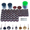 Tooltos Jewelry Tool Rotary Tool Drum Sanding Kit Rubber Mandrel Fit Brass Wire Cleaning Polishing Brushes
