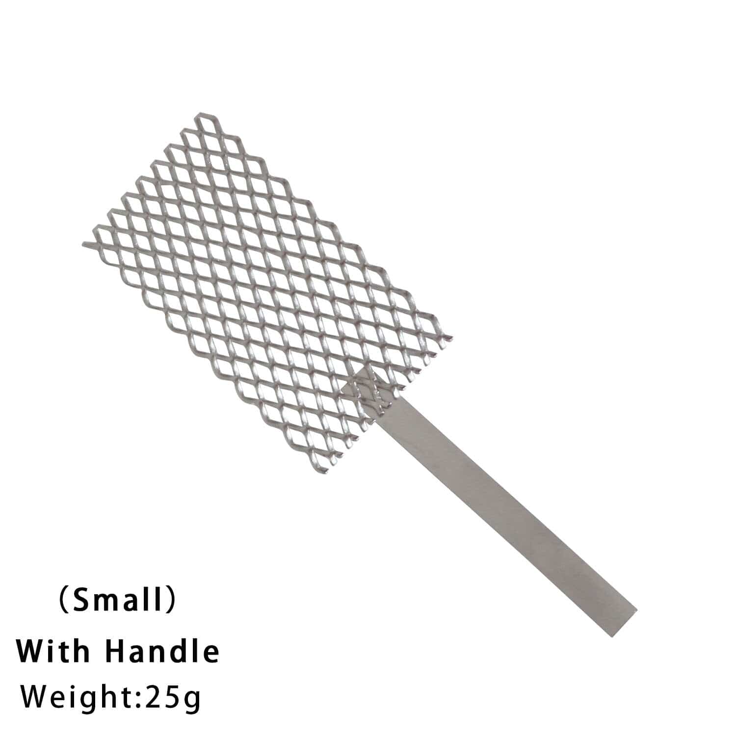 Tooltos Jewelry Tool Small with Handle 1pcs Platinum Titanium Mesh With Handle Electroplating