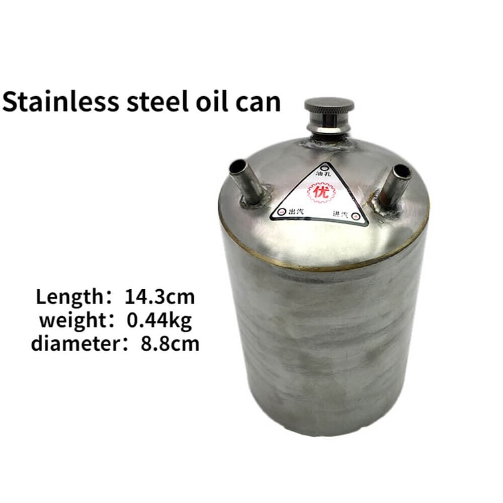 Tooltos Jewelry Tool Stainless steel Welding Oil Pot Explosion-Proof Gas Valve Oil Tank