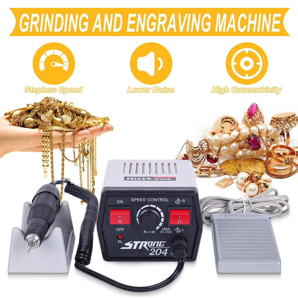 Tooltos Jewelry Tool Tooltos 204 Dental Jewelry Nail Care Grinding and Engraving Machines