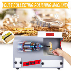 Tooltos Jewelry Tool Tooltos DM-2 Benchtop Dust Collecting Jewelry Polishing Machine