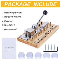 Tooltos Jewelry Tool Tooltos Ⅲ Wooden Base Ring Bending Tool