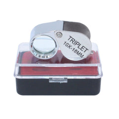 Tooltos Jewelry Tool Triplet lens Loupe Magnifier With a Carrying Case