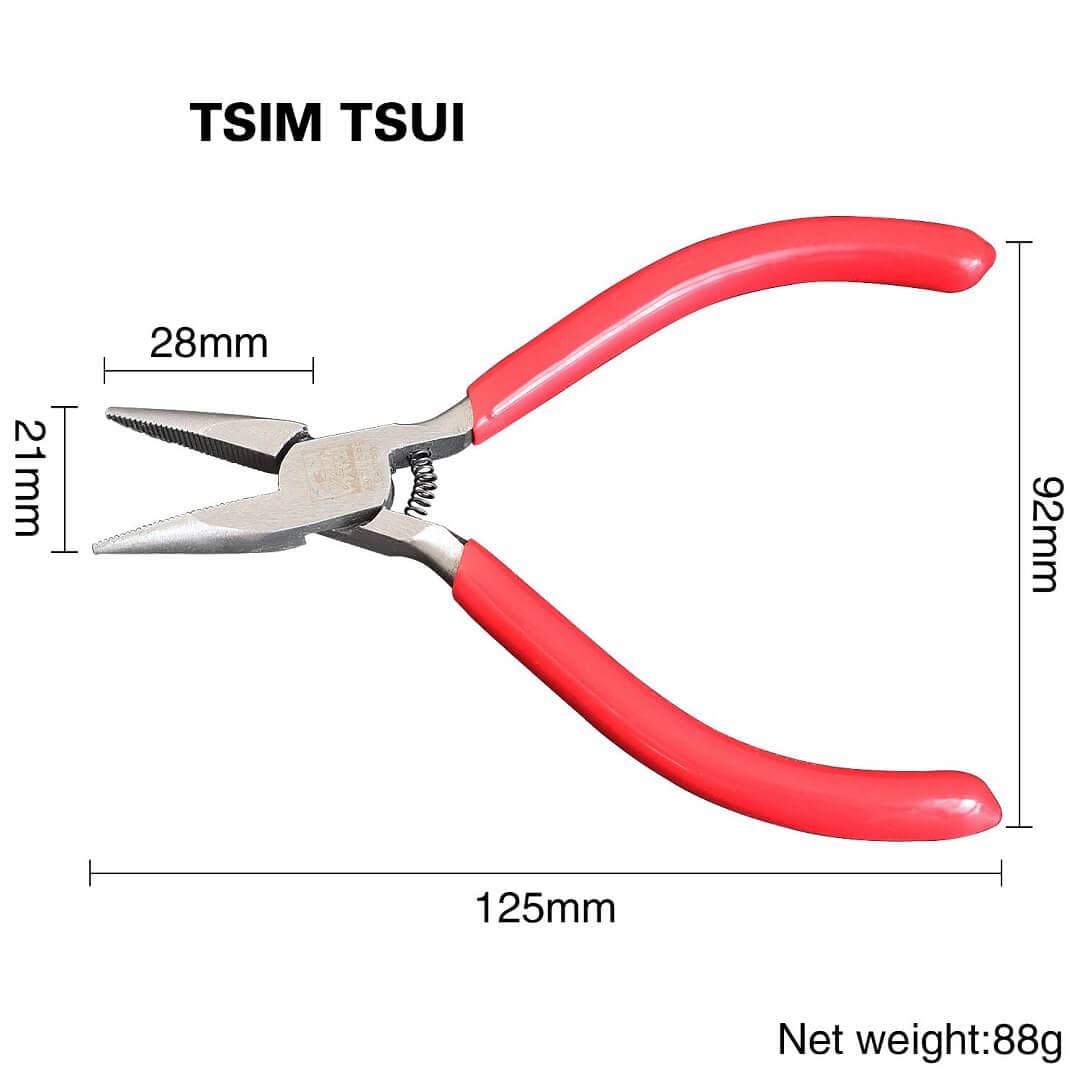 Tooltos Jewelry Tool TSIM TSUI A Red Handle Multifunctional Pliers